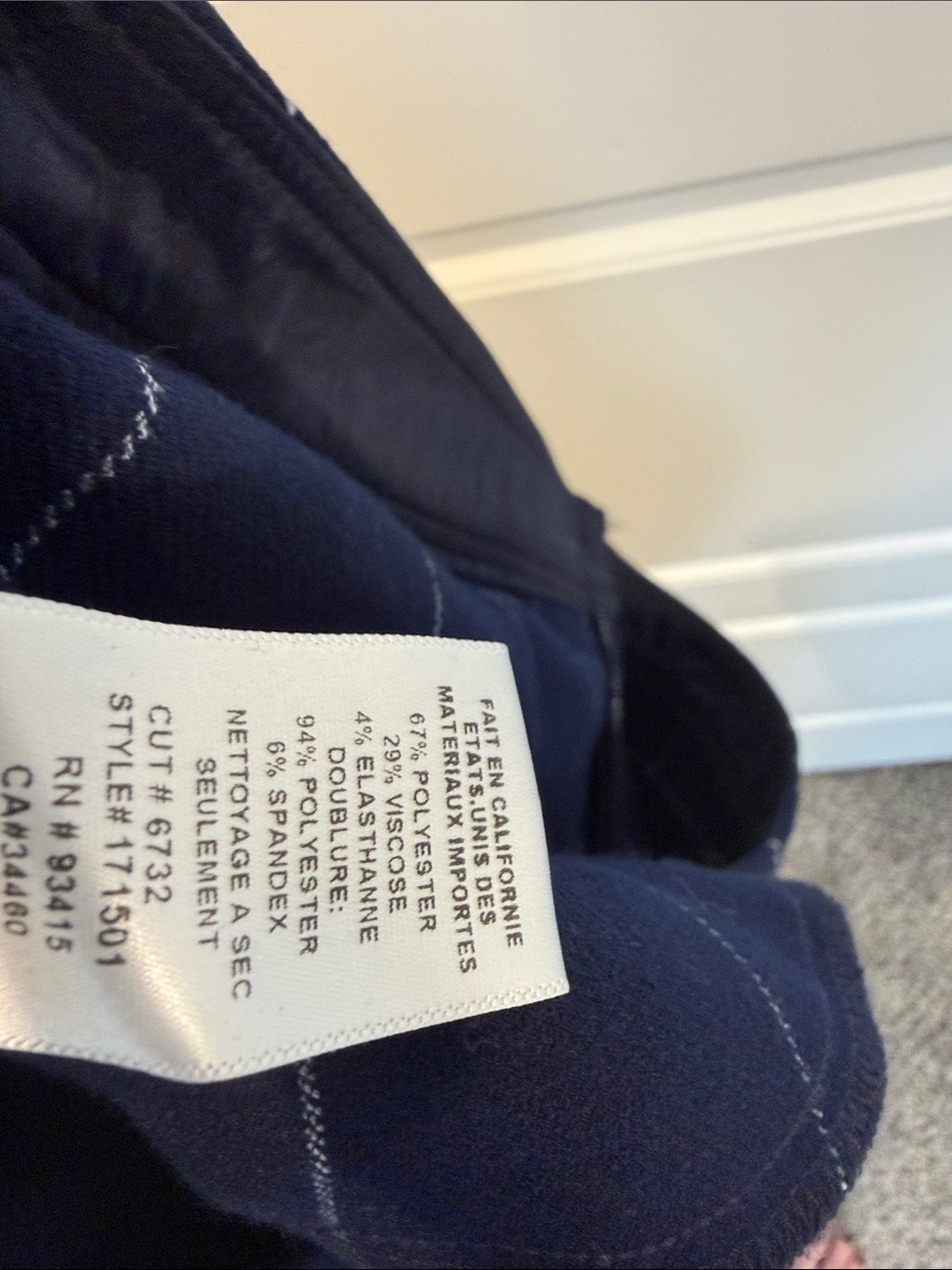 Trina Turk Elian Windowpane Pant 12 - Picture 7 of 8
